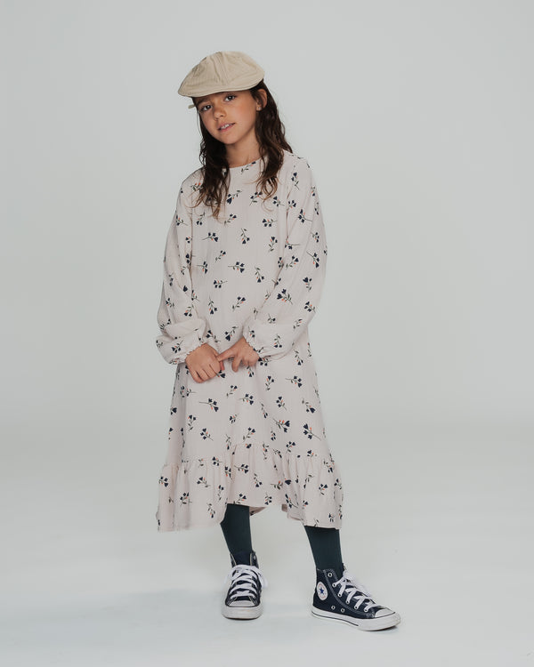 White flowery dress