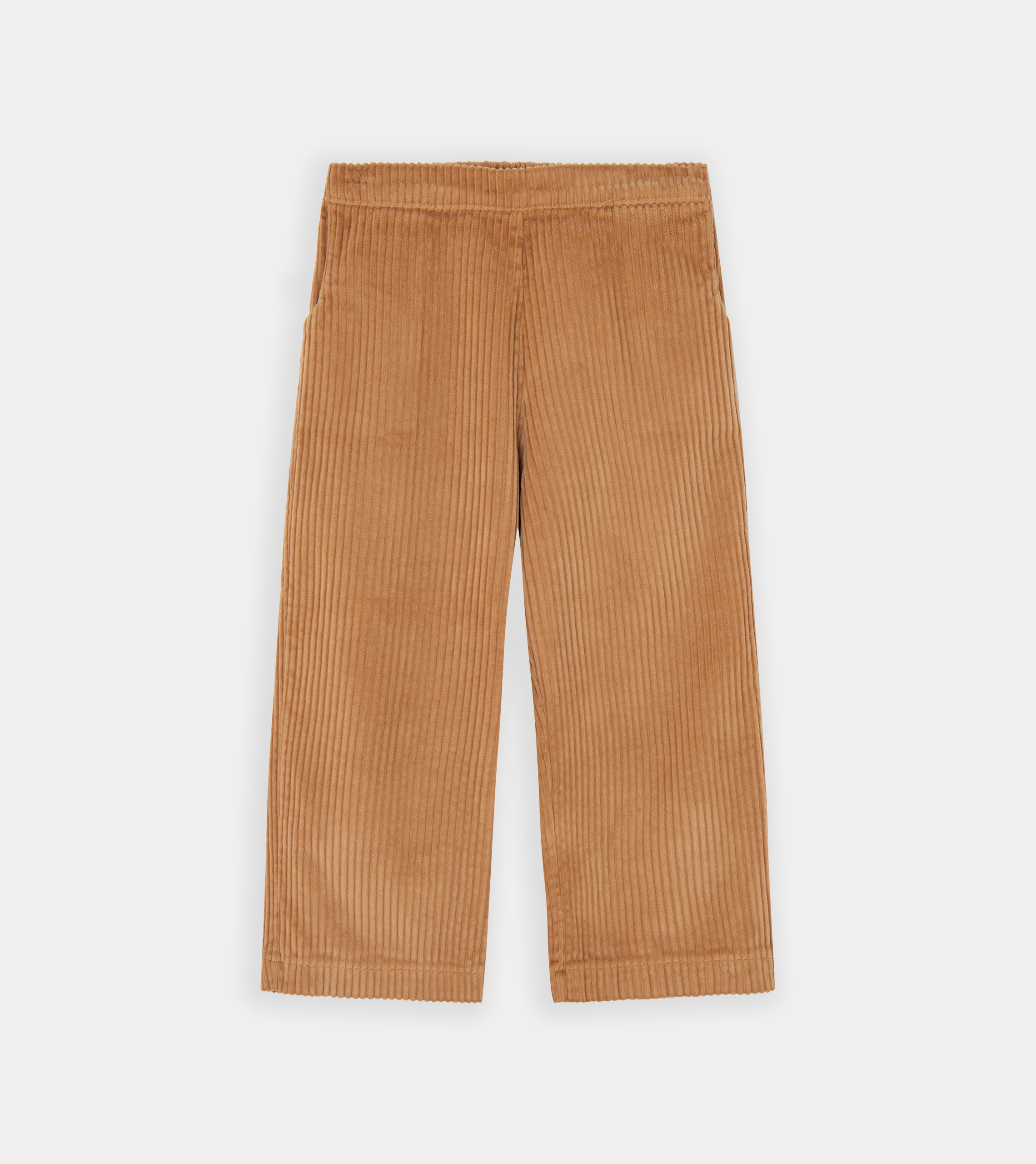 Brown Wide-leg Corduroy Trouser