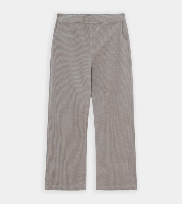 Beige corduroy trouser