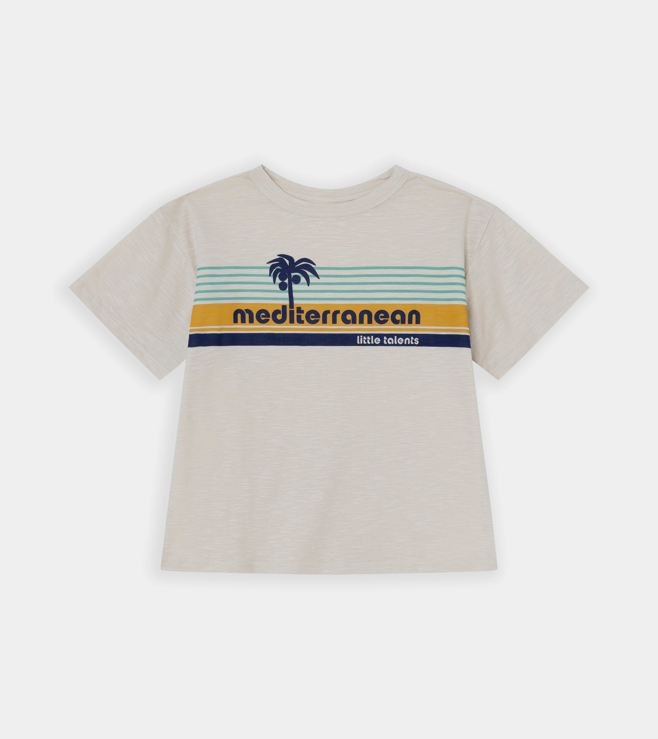 Beige Mediterranean t-shirt