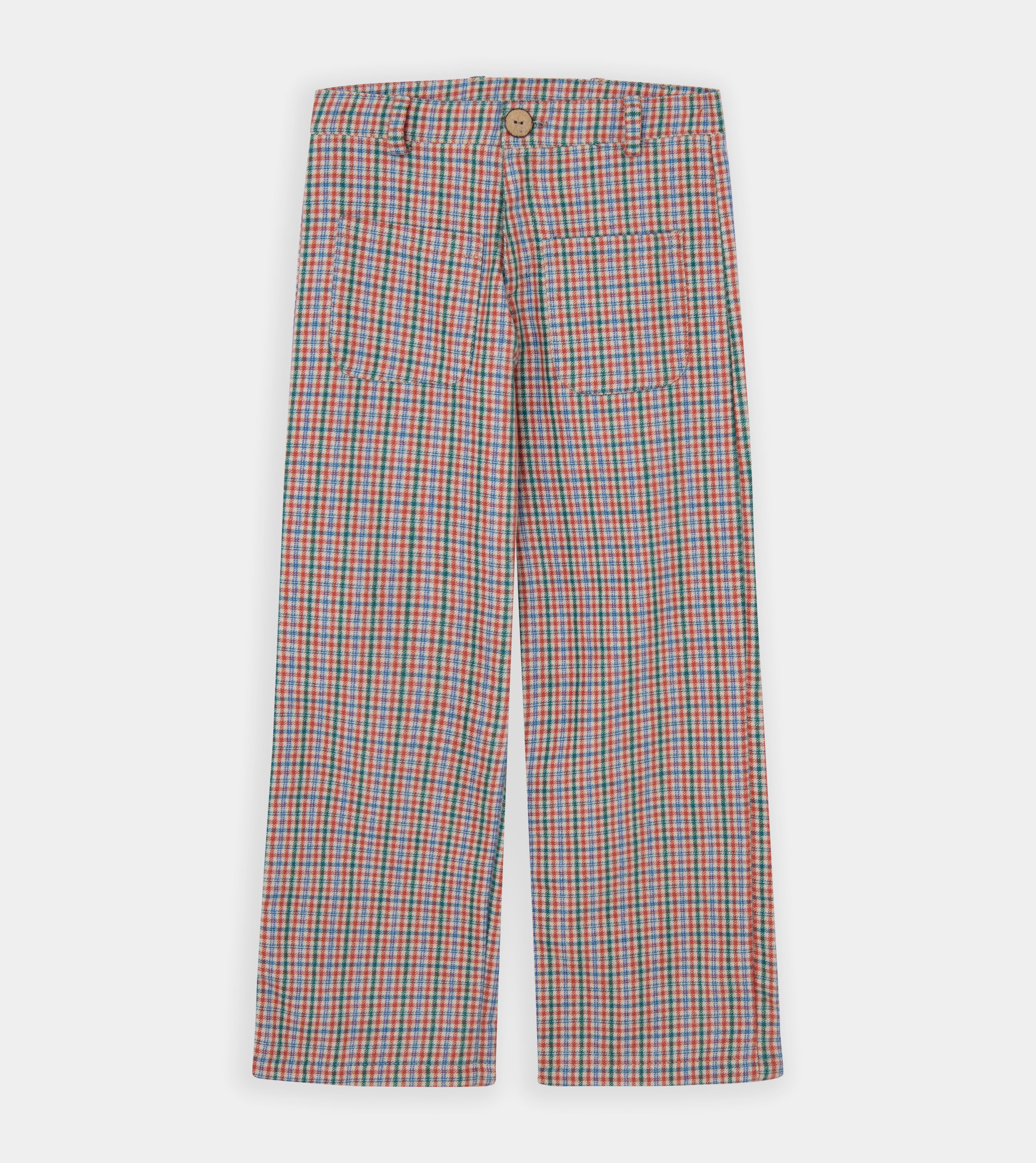 Checked Multicolor Pants