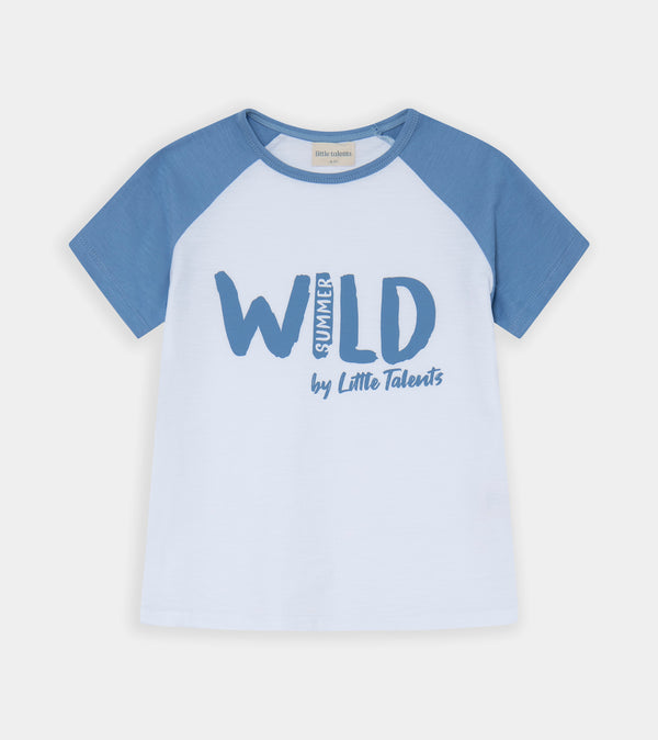 Camiseta azul Wild Summer