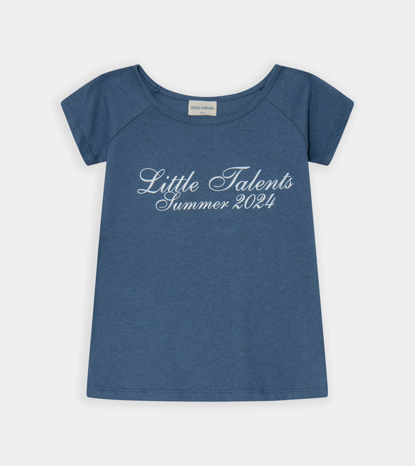 Dark blue Little Talents Summer 2024 t-shirt