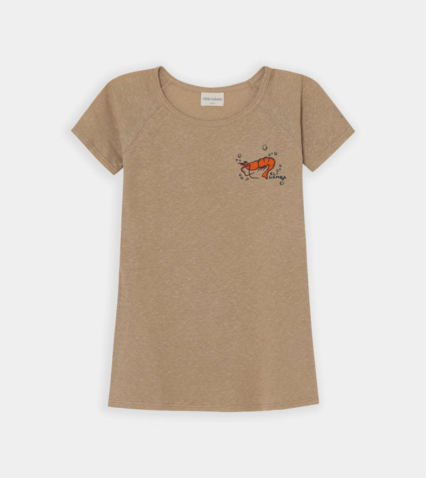 Brown El Gamba t-shirt