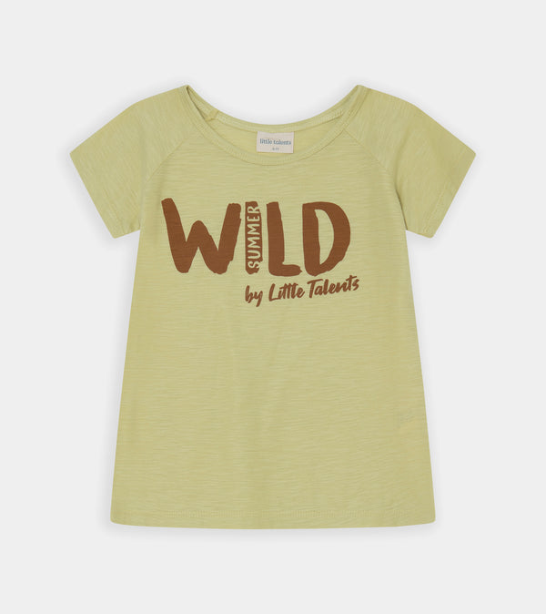 Camiseta amarilla Wild Summer