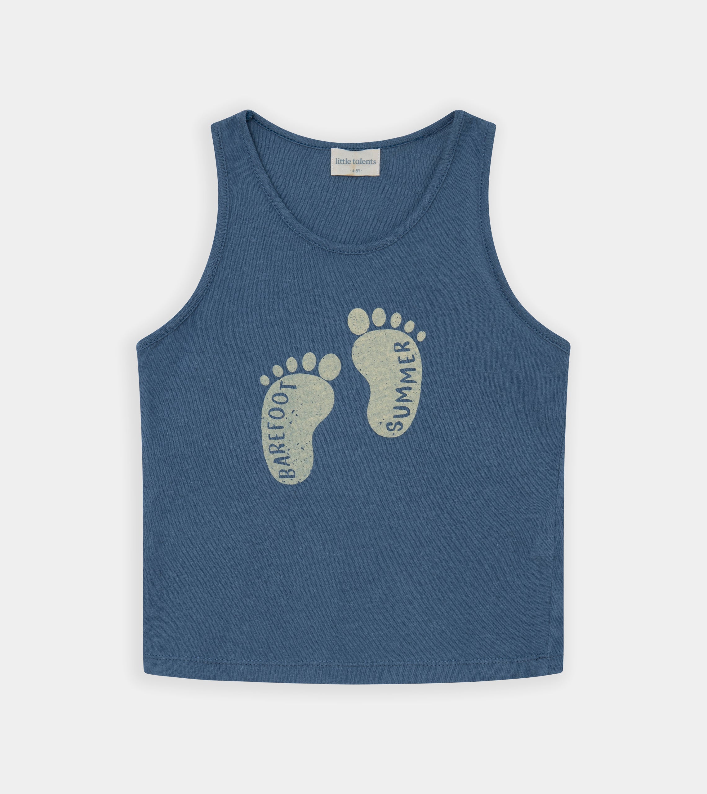 Blue Barefoot Summer t-shirt