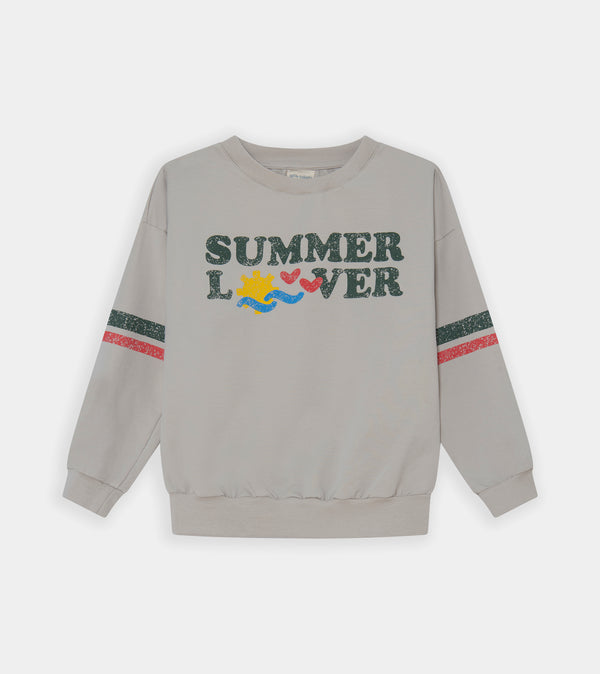 Beige Summer Lover sweatshirt