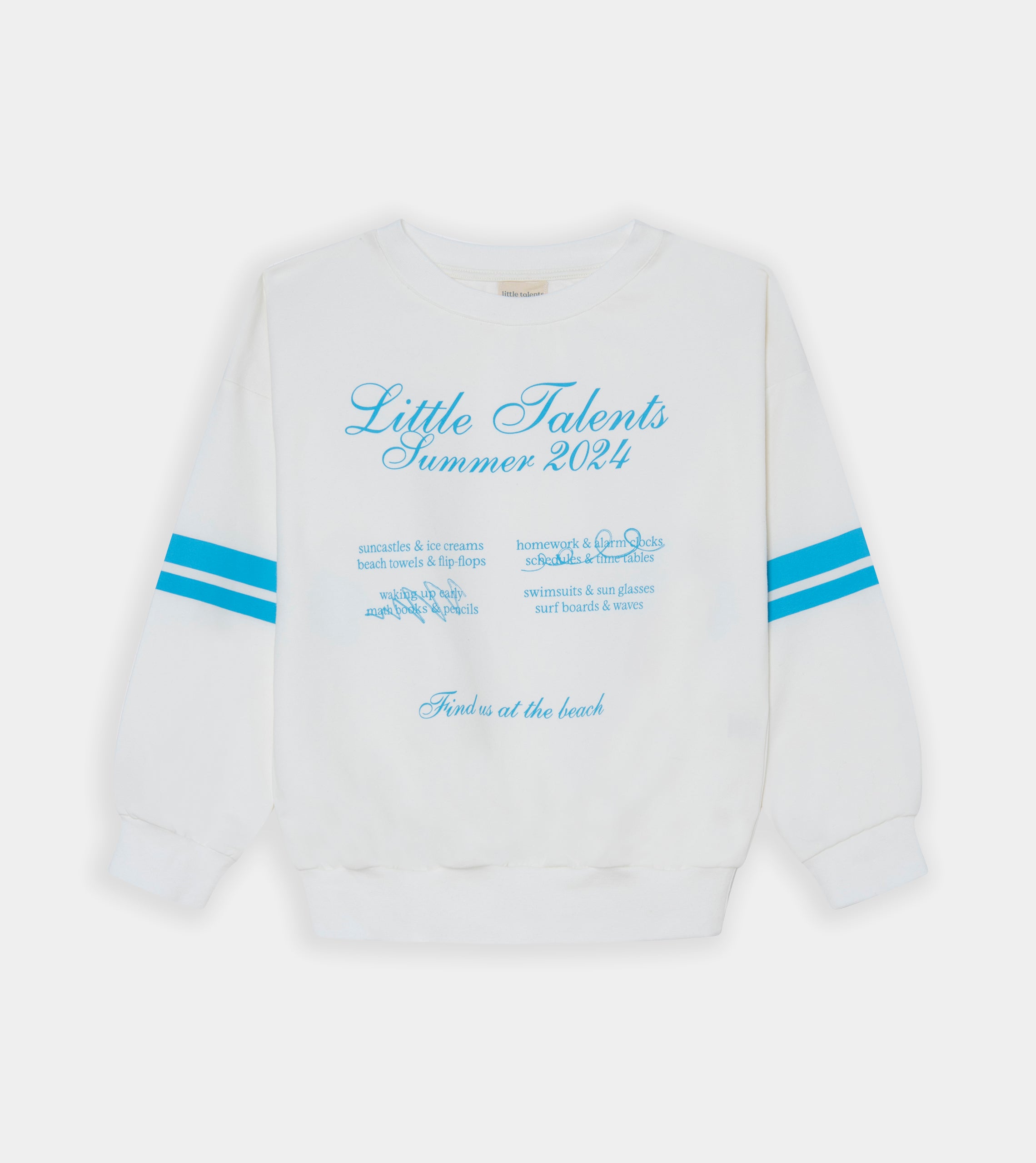 Little Talents Summer 2024 oversized sweatshirt
