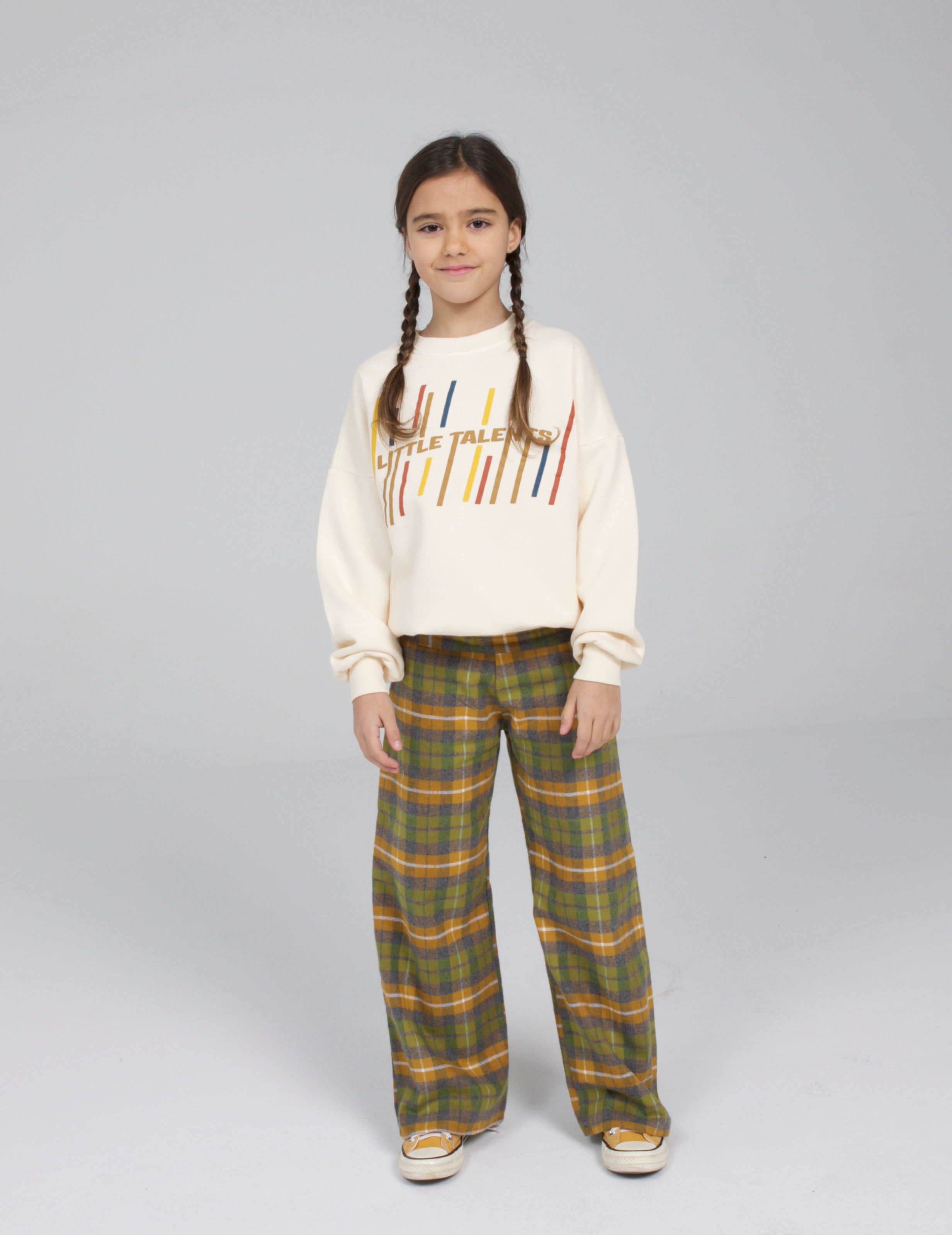 Beige oversized Little Talents sweatshirt
