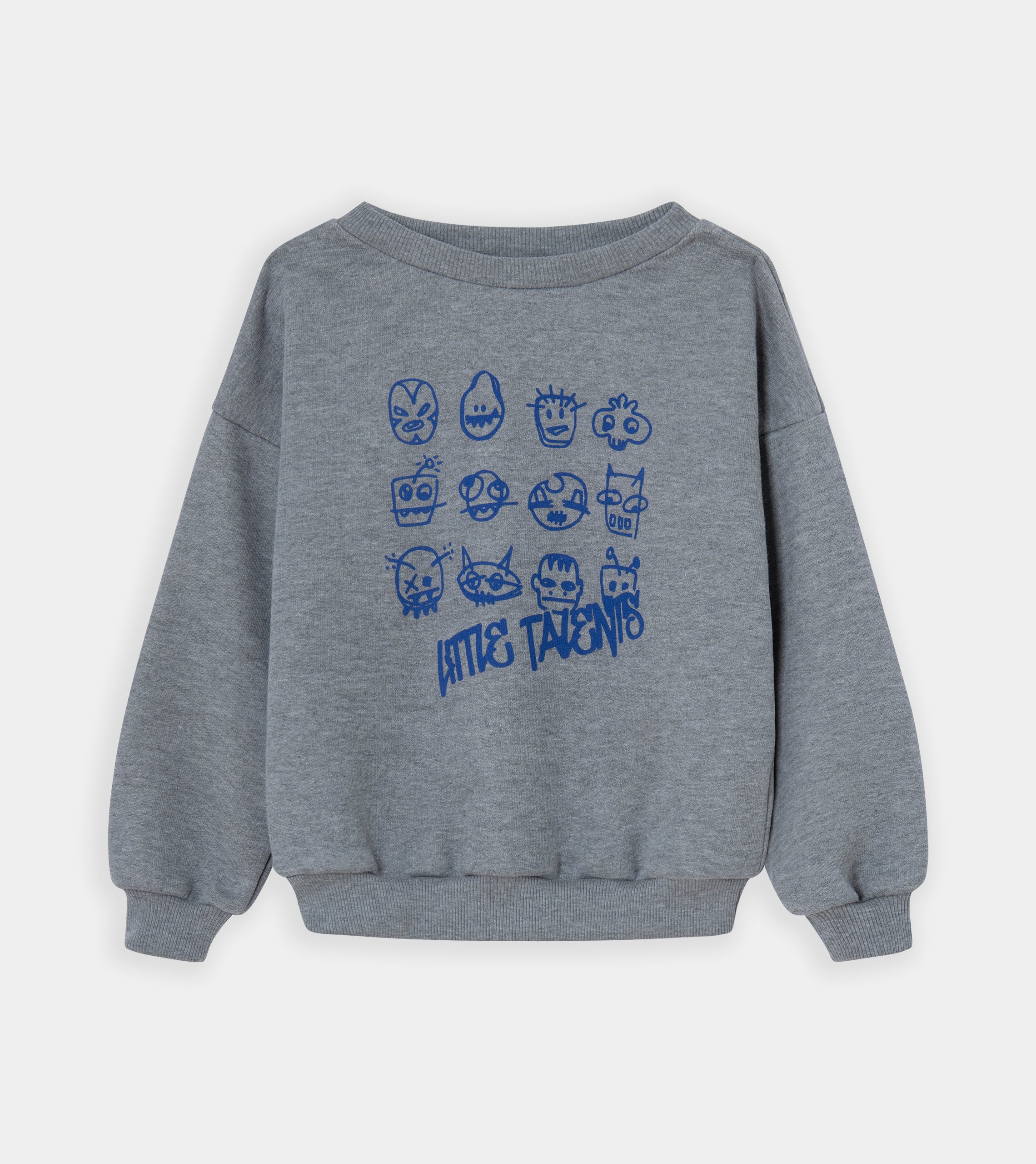 Grey graffiti sweatshirt