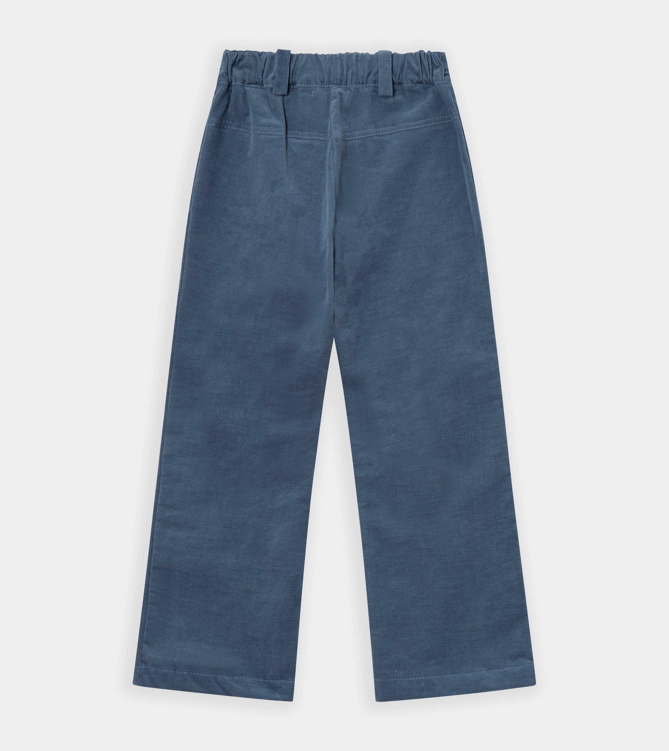 Blue slim corduroy trouser