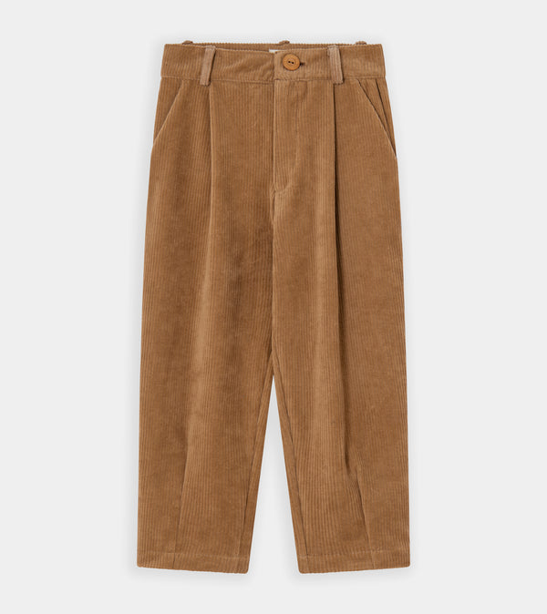 Brown corduroy baggy trouser