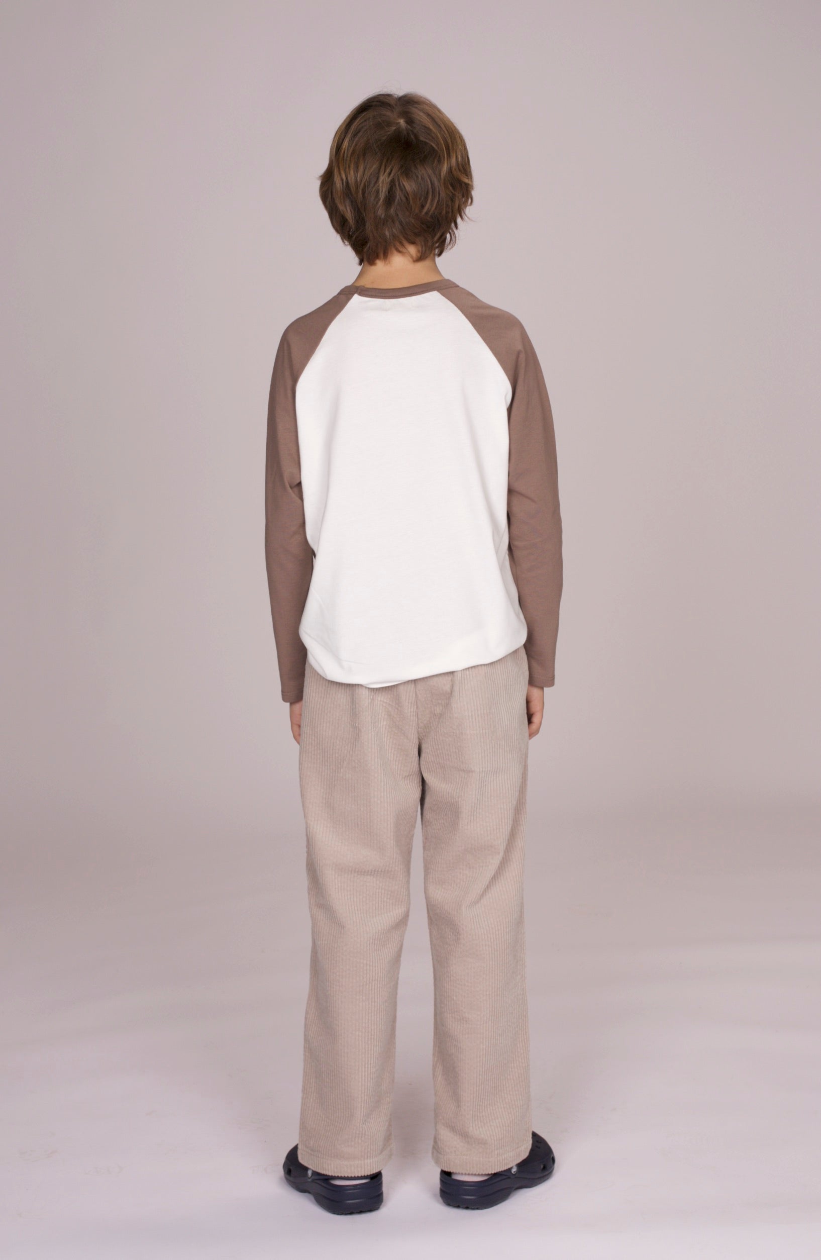 Beige corduroy trouser