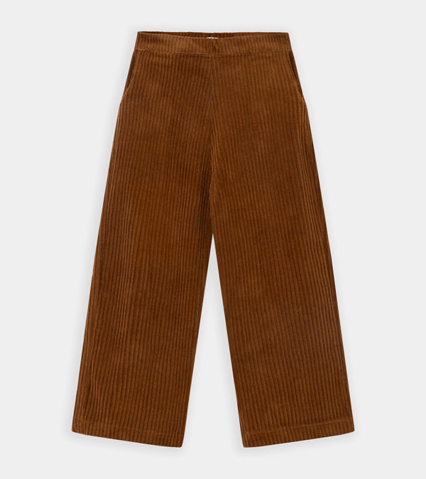 Brown corduroy pants