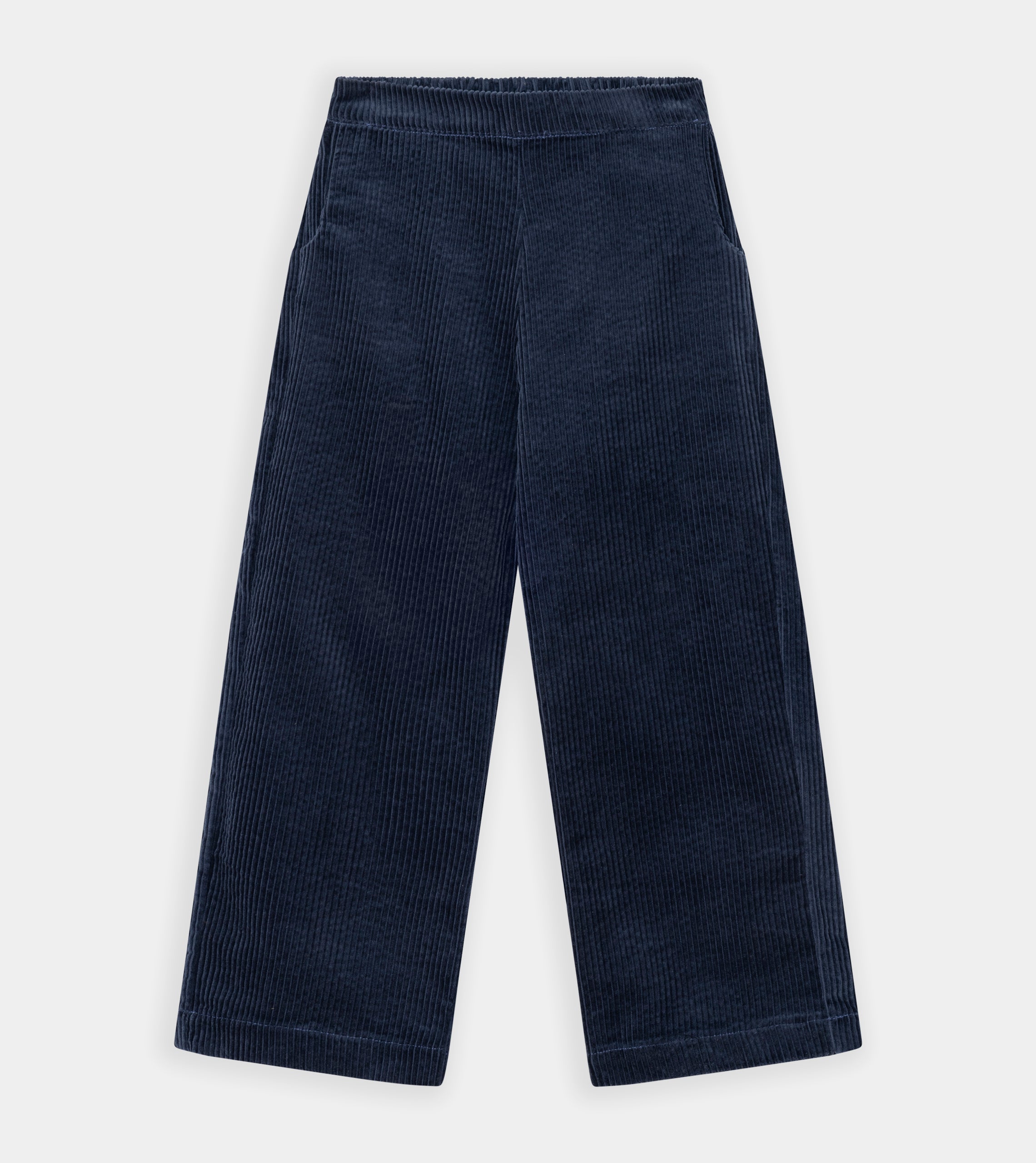 Blue corduroy pants