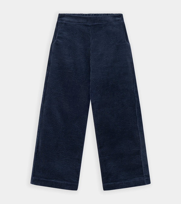 Blue corduroy pants