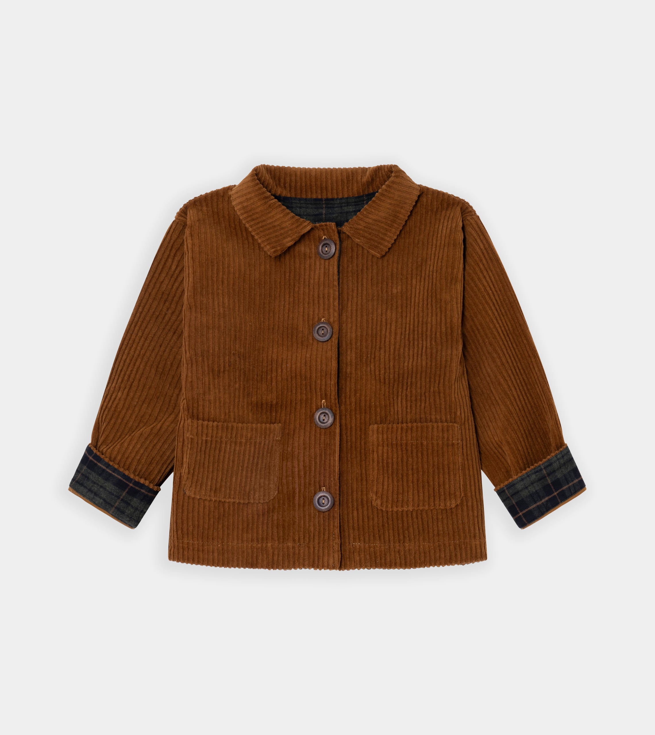 Brown corduroy jacket