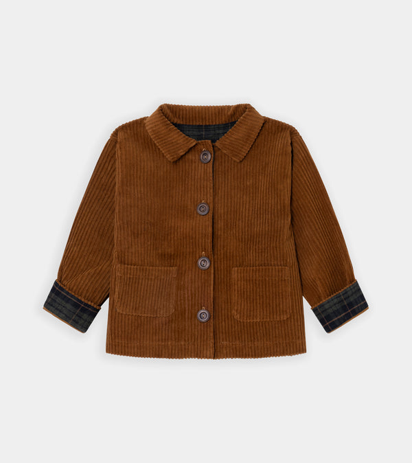 Brown corduroy jacket