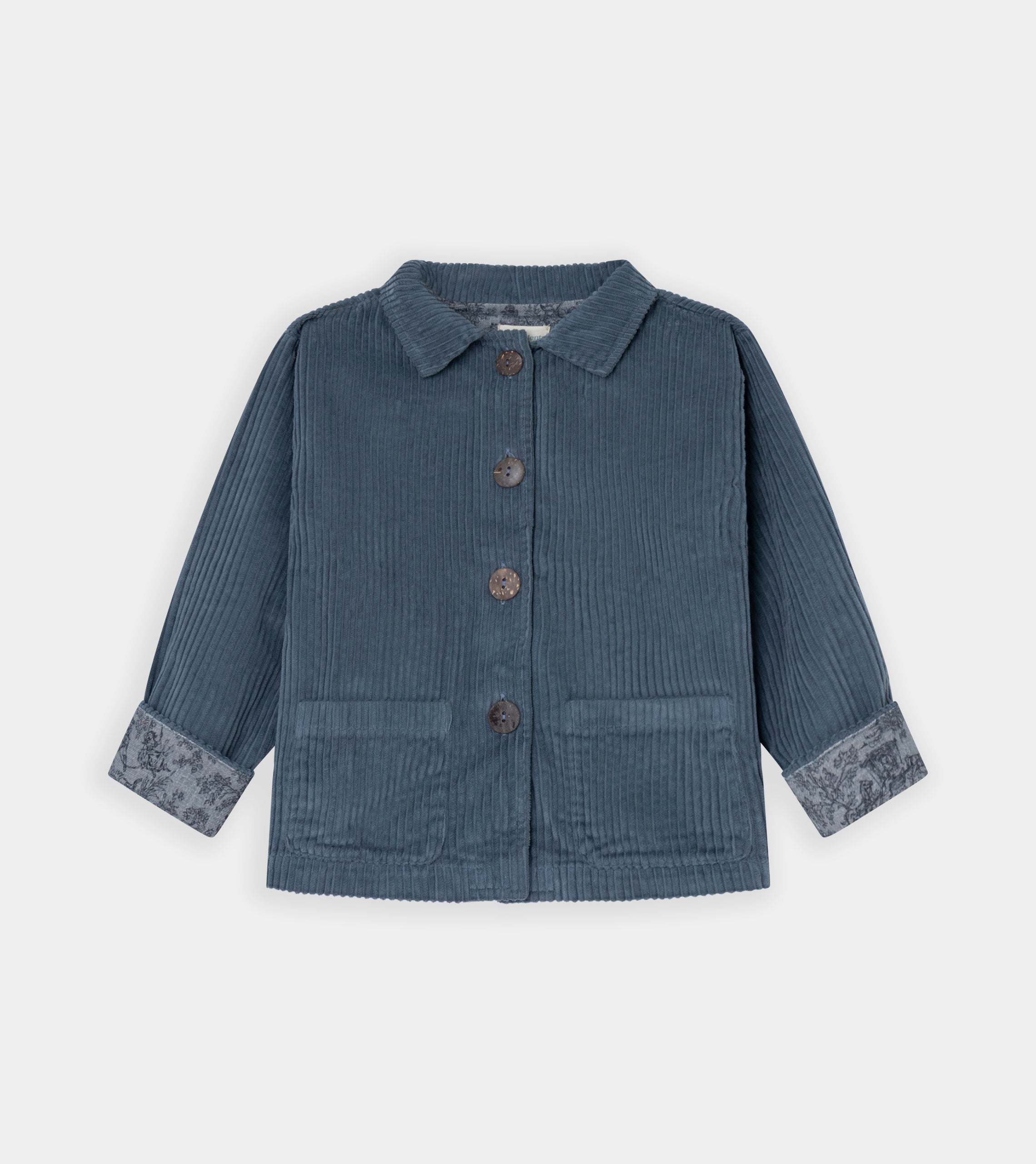 Blue corduroy jacket