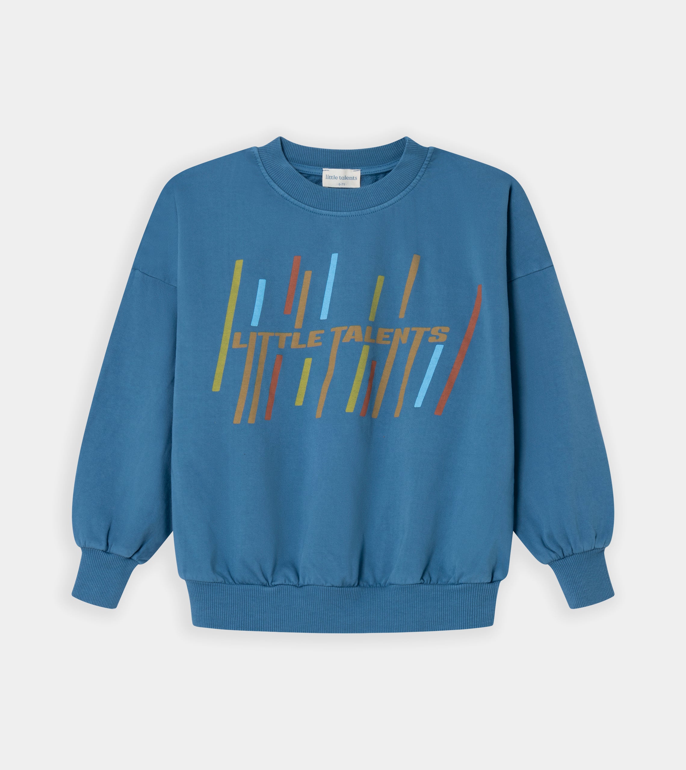 Blue oversized Little Talents sweatshirt