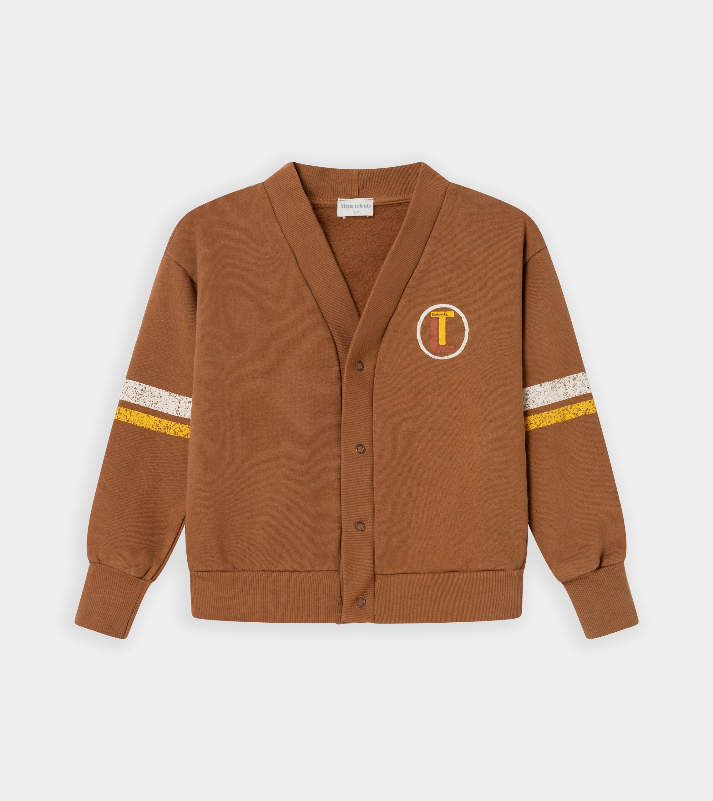 Brown cardigan
