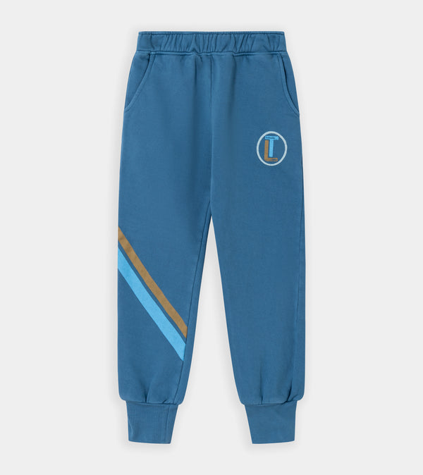 Blue sweatpants