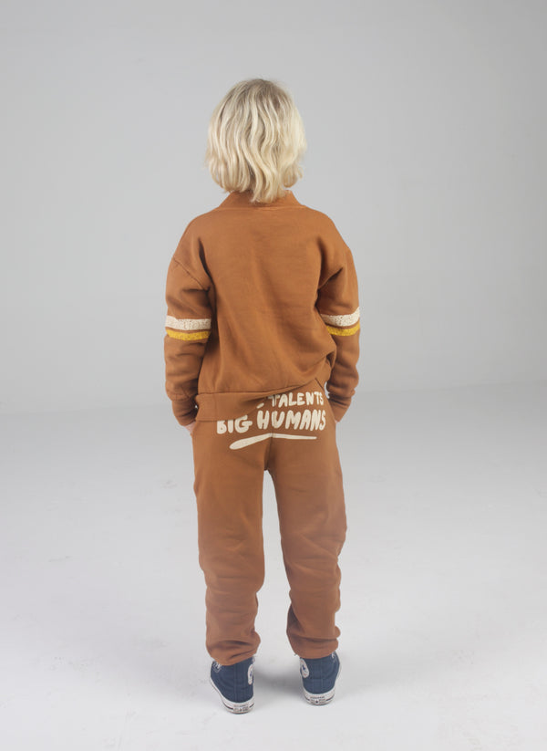 Brown sweatpants