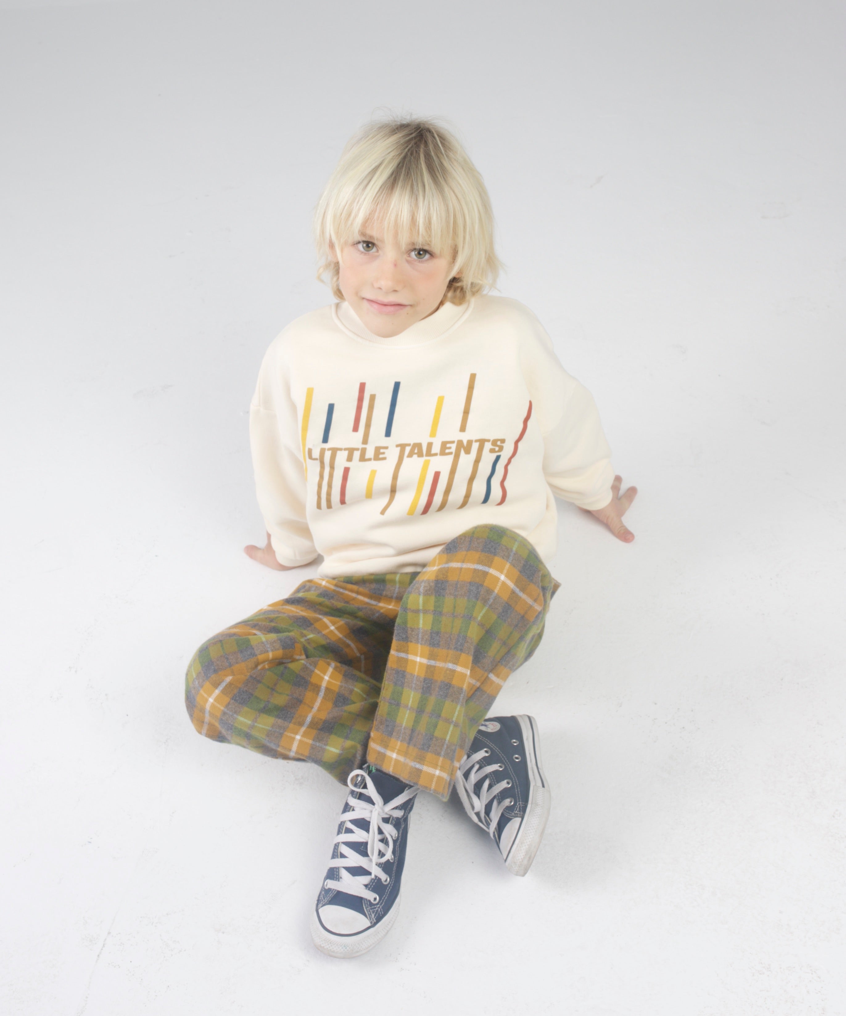 Beige oversized Little Talents sweatshirt