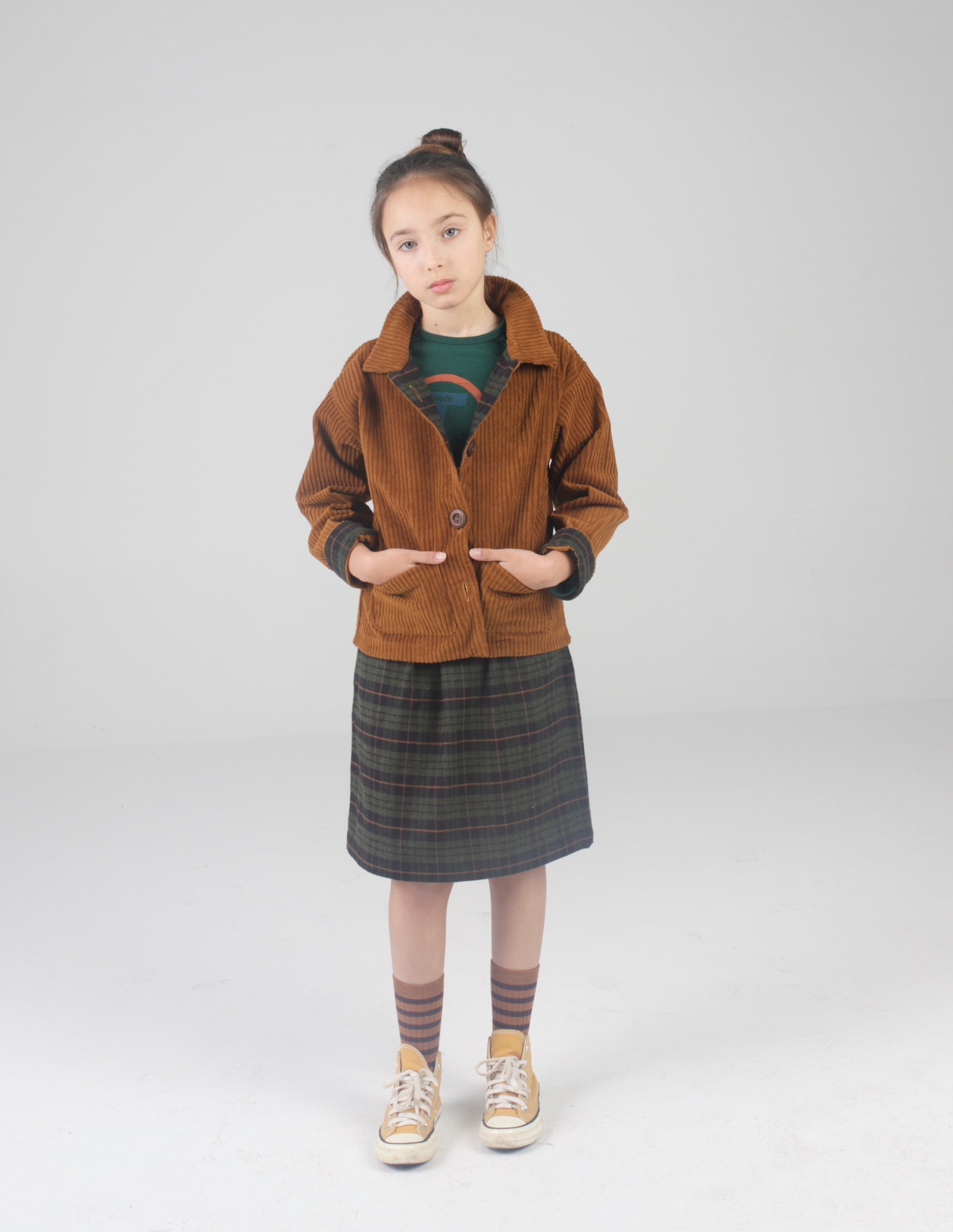 Brown corduroy jacket
