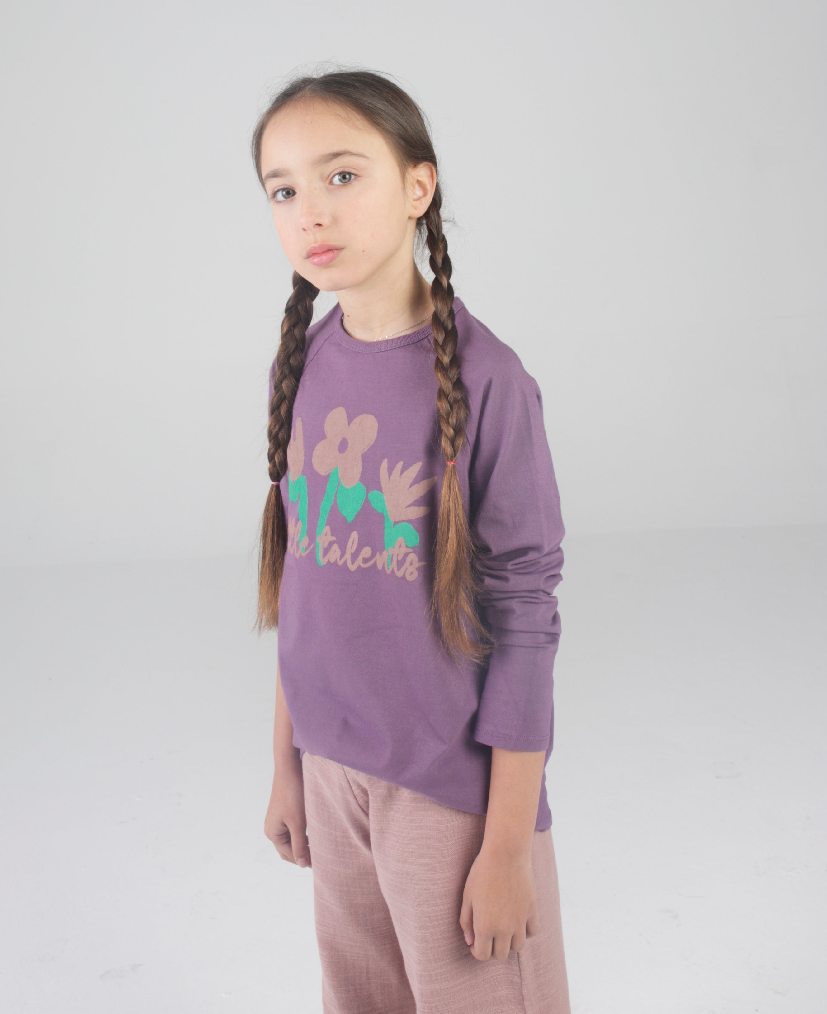 Purple Flower t-shirt