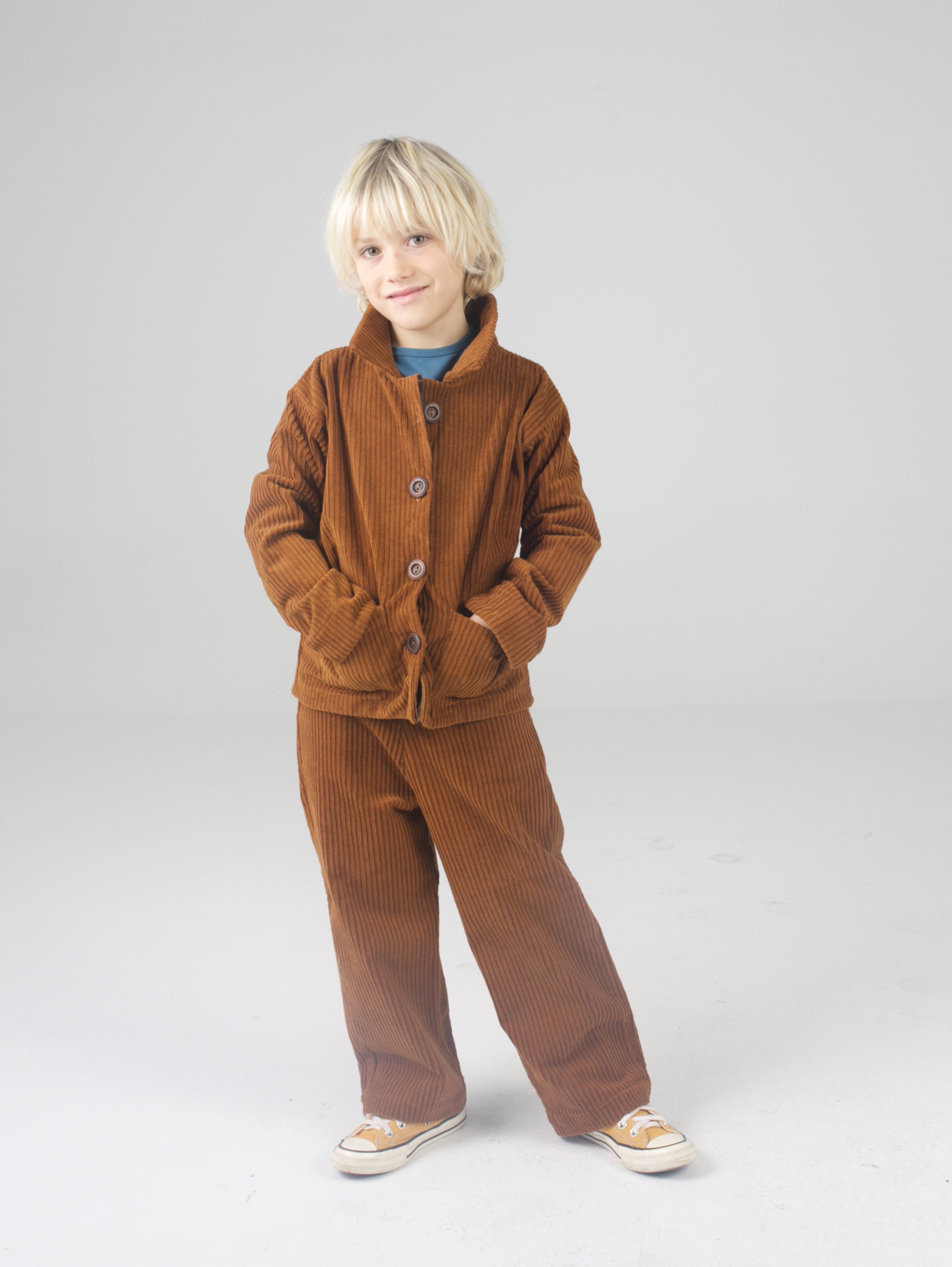 Brown corduroy jacket