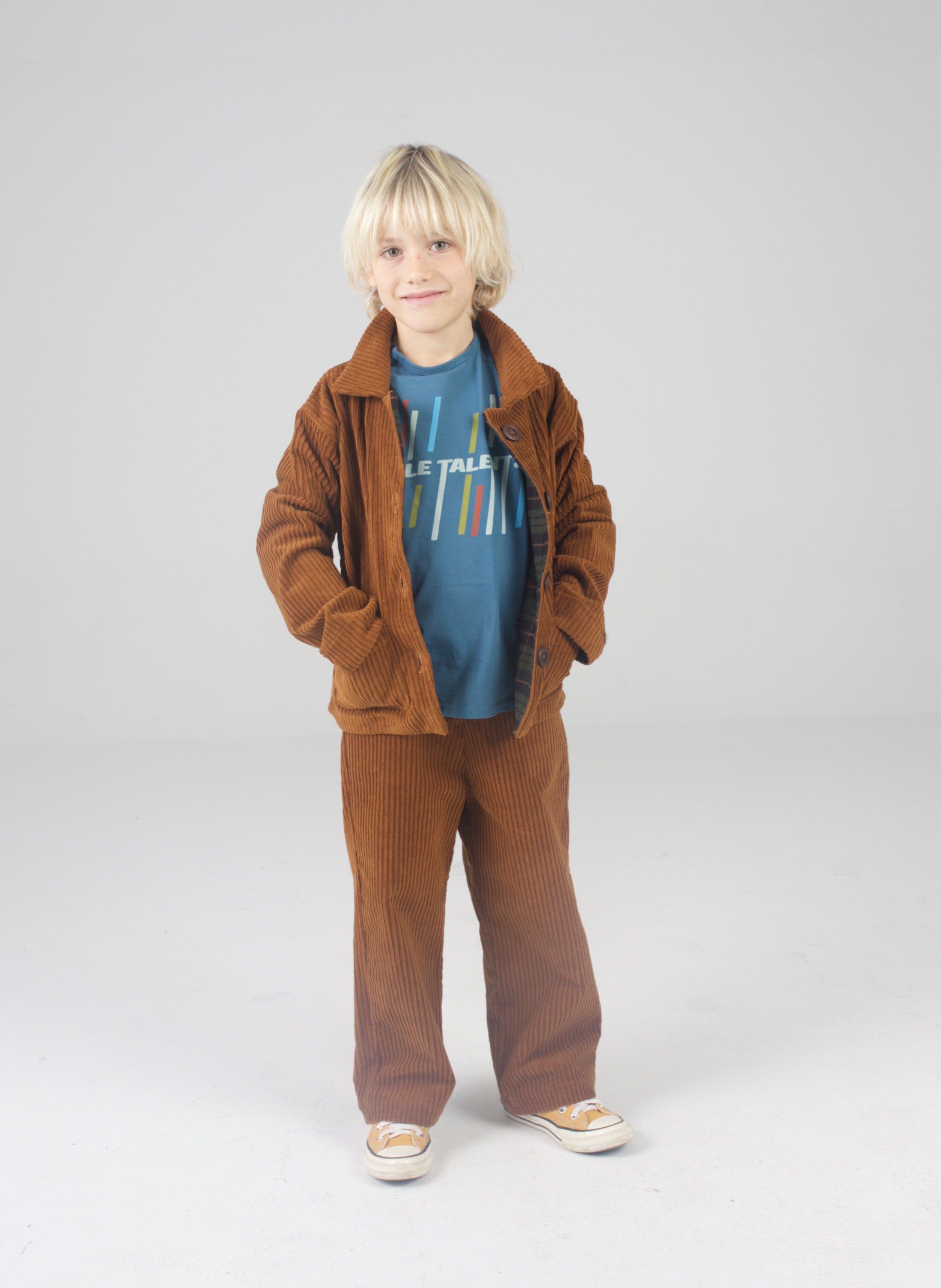 Brown corduroy jacket
