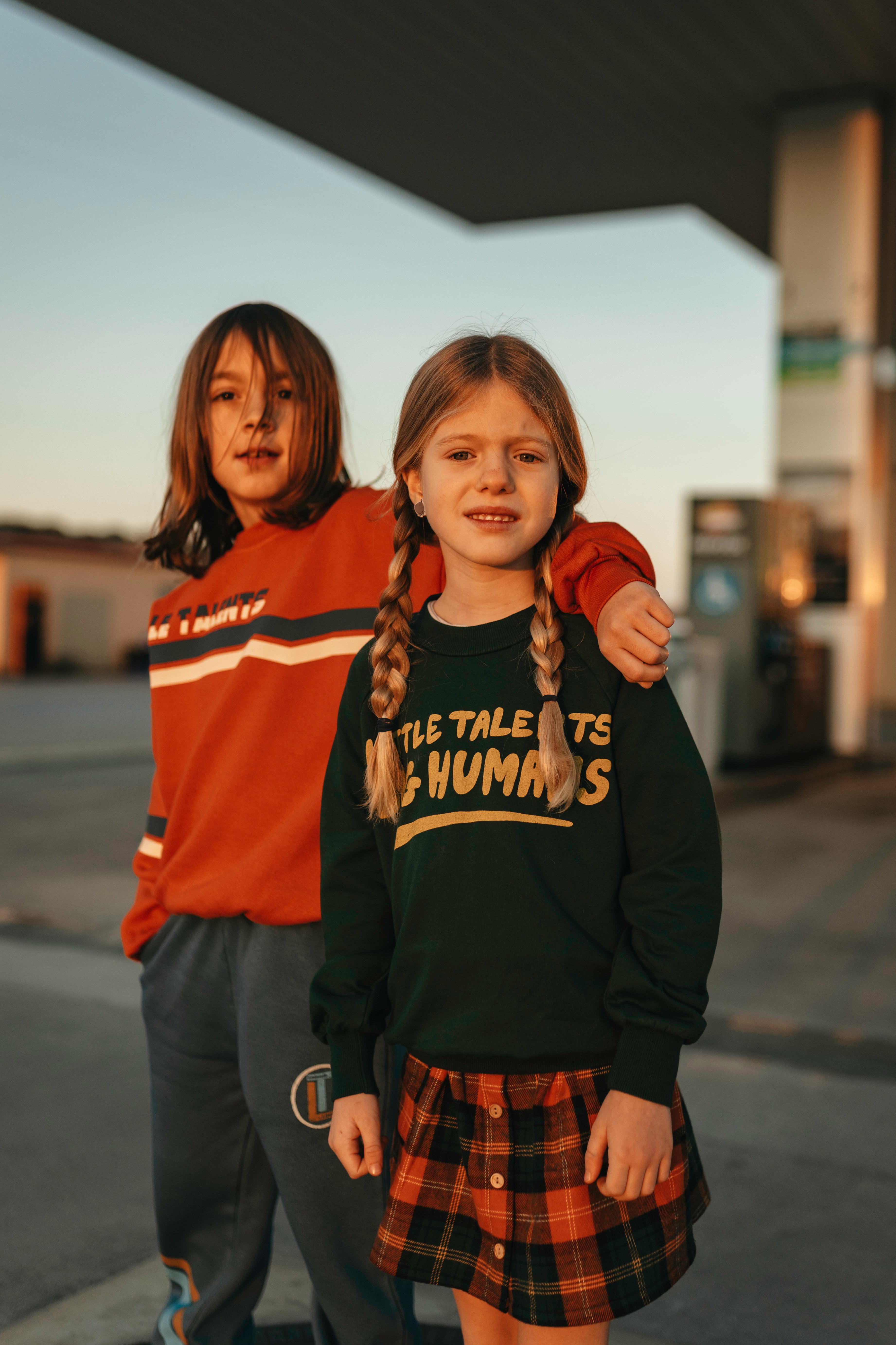 Green slim-fit Little Talents Big Humans sweatshirt