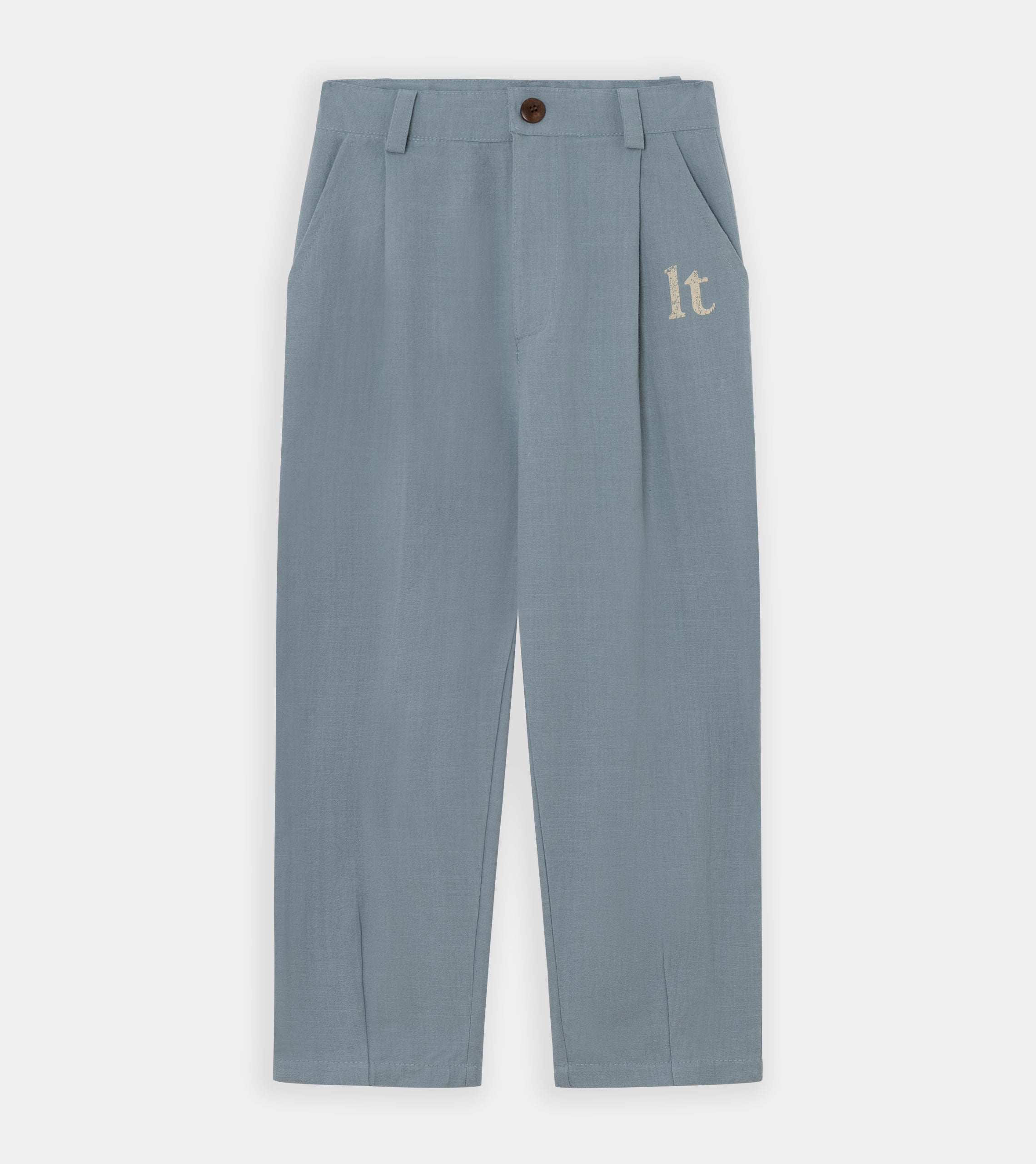 Blue Baggy Trousers