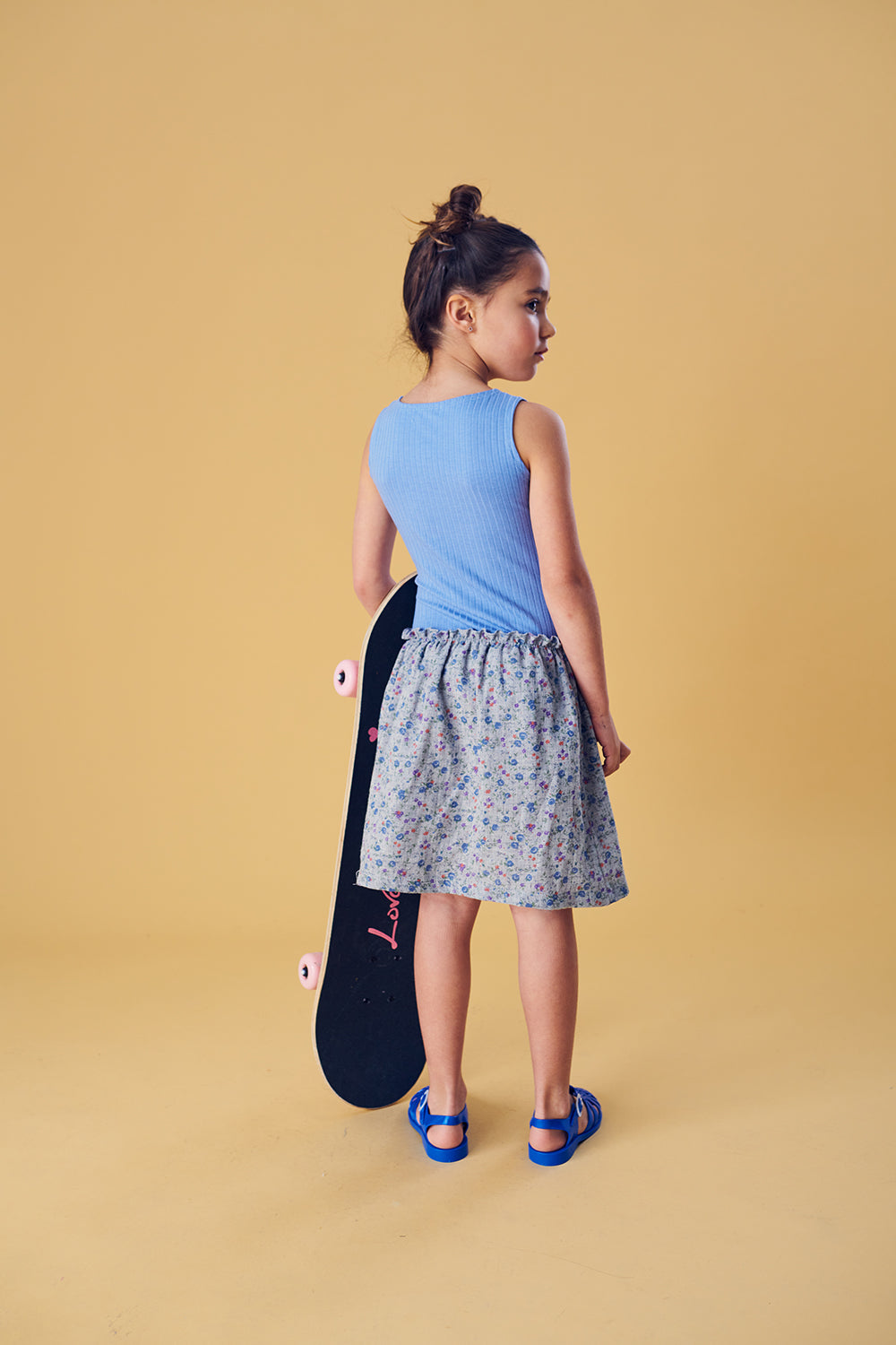 Blue Skirt and Top Dress